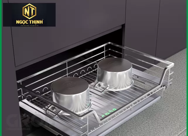 KỆ ĐỰNG XOONG NỒI NAN VUÔNG INOX 304  tại Vĩnh Thanh KỆ ĐỰNG XOONG NỒI NAN VUÔNG INOX 304  tại Vĩnh Thanh